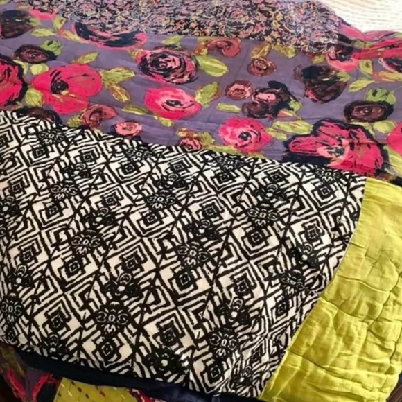 Anthropologie Floral Patchwork Bedding Set - Multicolor - Picture 2 of 5